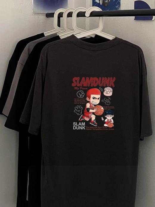 高品质 AJ乔丹专柜同步联名新款飞人樱木灌篮联名系列印花情侣短袖 商品图6