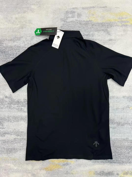 正品迪桑特高端黑标日常通勤男士polo衫，超声波压胶工艺，胸前暗扣处理 高端！尺码M-3XL 商品图1