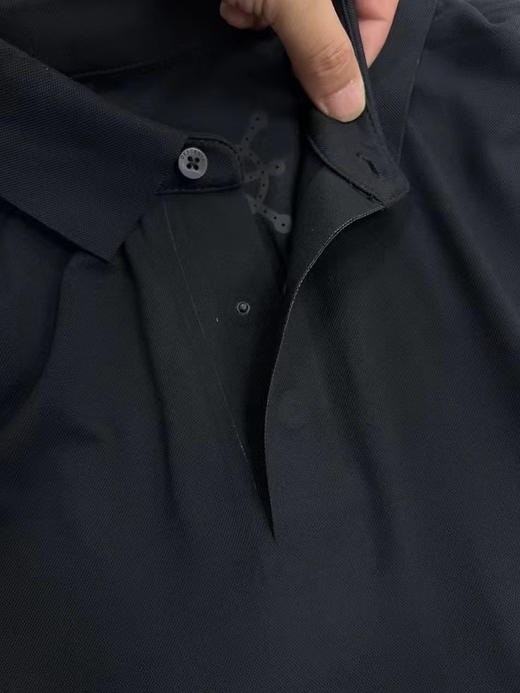 正品迪桑特高端黑标日常通勤男士polo衫，超声波压胶工艺，胸前暗扣处理 高端！尺码M-3XL 商品图9