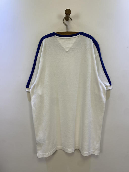 90年代 Vintage Tommy Hilfiger 特殊面料 短袖T恤 _SST(L) 商品图3