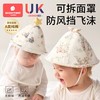 科巢新生婴儿0岁-1岁3月宝宝外出防护小月龄防疫面罩帽子口罩纯棉 商品缩略图0