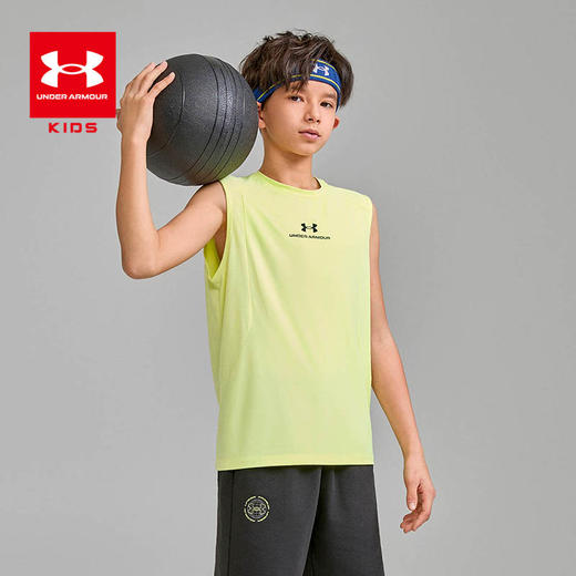 【12月-特惠福利】UnderArmour安德玛男女童短袖T恤/速干背心【合集】242201531/242101150/252116112/252320136/241201040 商品图6