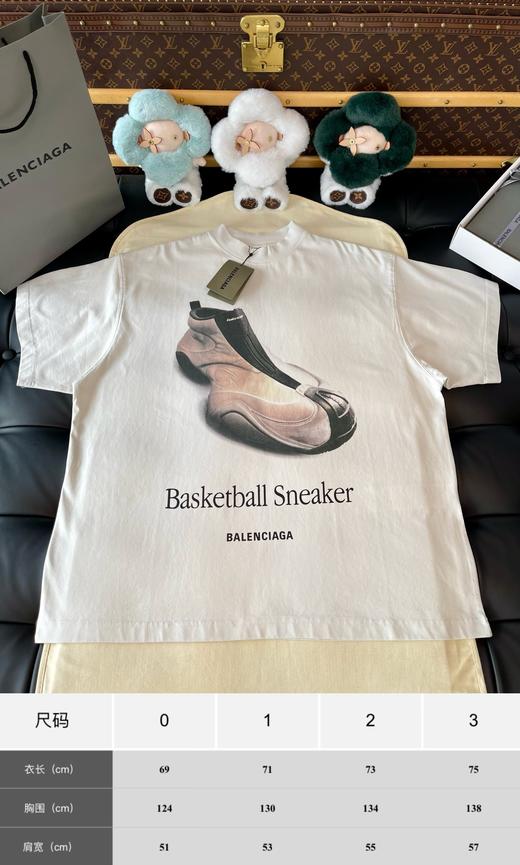 B家 鞋子印花T恤 商品图1