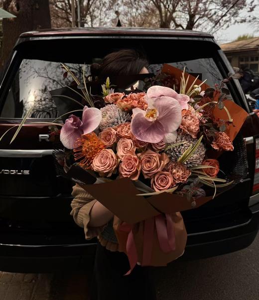 卡布奇诺玫瑰花束 商品图0