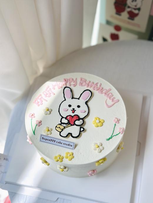 6-10寸 爱心小兔（手绘款） 商品图1