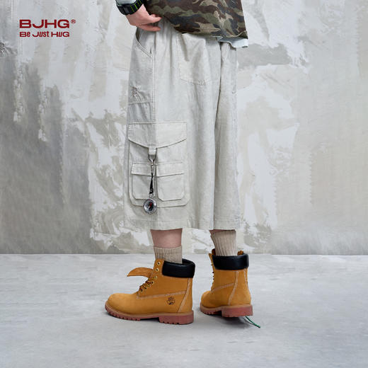 BJHG不计后果废土风工装短裤男夏季潮流新品大口袋街头休闲七分裤 商品图1