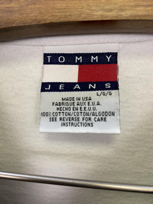 90年代 Vintage Tommy Hilfiger 美国制 短袖T恤 _SST(L) 商品图1