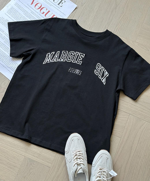 现货 THS-限时 M6家字母logo印花圆领T恤 3色 QH455 商品图7