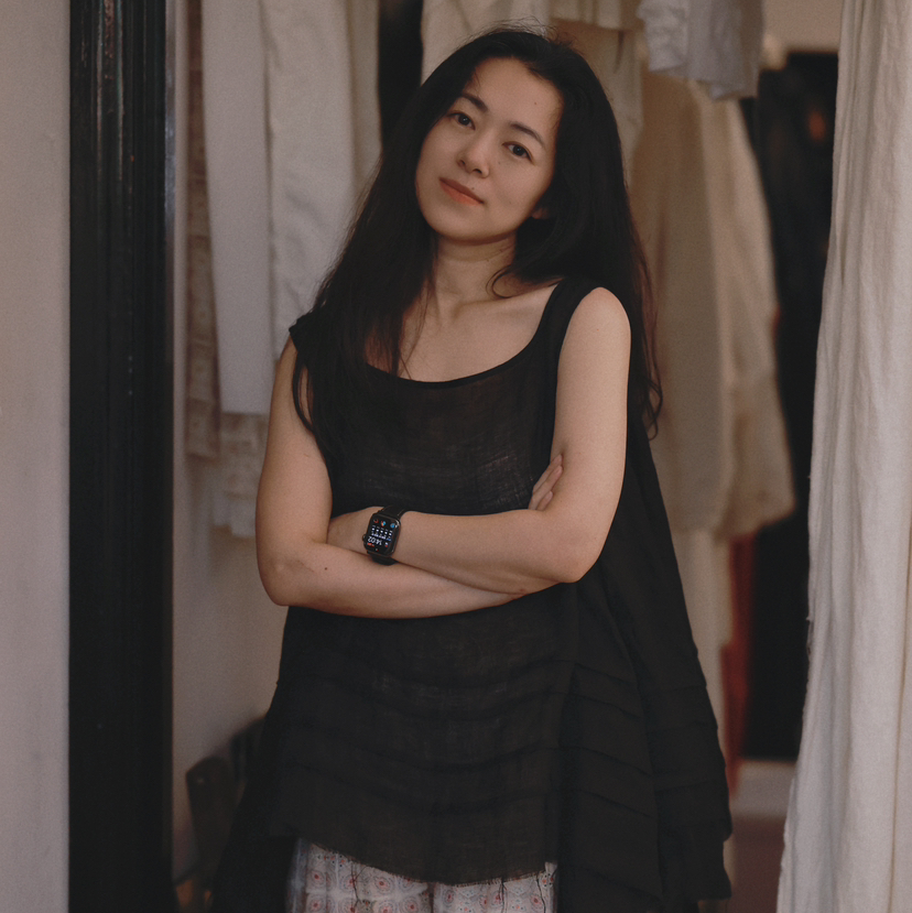 suaboo 两色亚麻背心