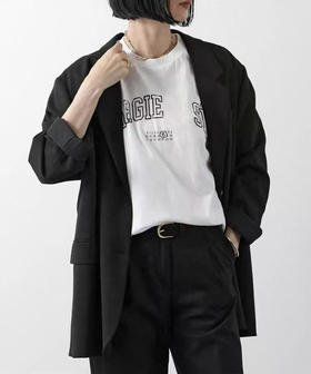 现货 THS-限时 M6家字母logo印花圆领T恤 3色 QH455