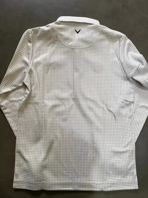 日本callaway三色千鸟格花纹保暖发热翻领 衬衫 商品图3