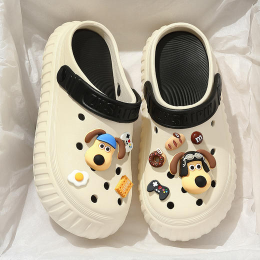 【GZ】无忧购洞洞鞋厚底沙滩防滑防臭eva卡通凉拖鞋3532（截单后7天发货) 商品图13
