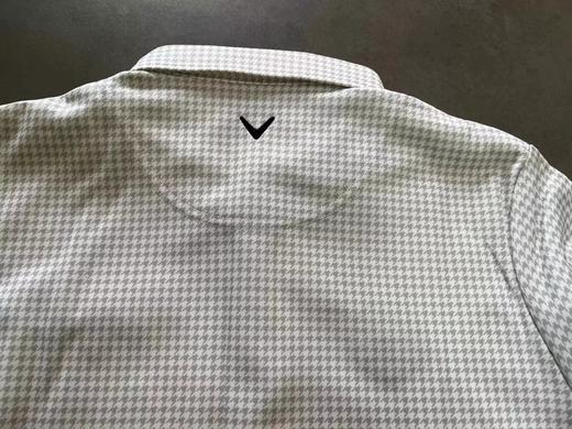 日本callaway三色千鸟格花纹保暖发热翻领 衬衫 商品图4