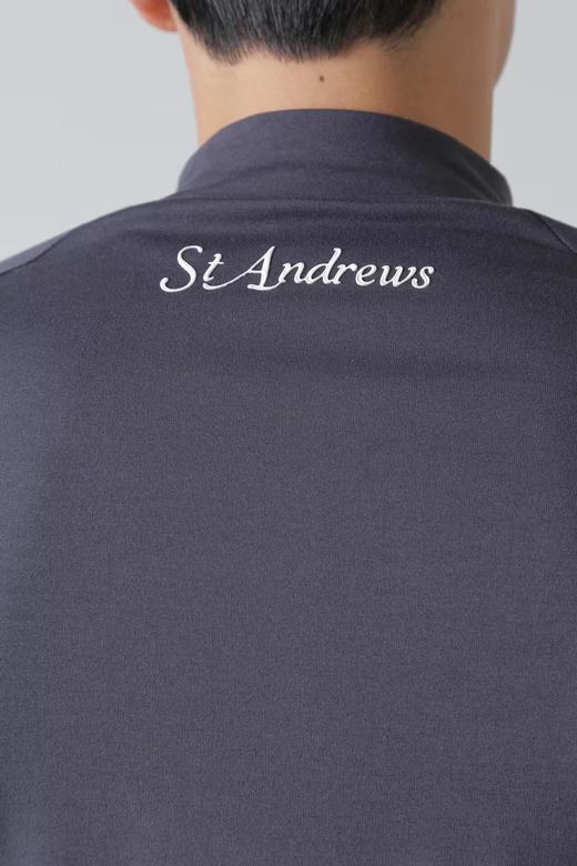 St ANDREWS 高尔夫男士 24秋季 弹性 吸汗半高领长袖 商品图14