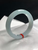 612731，54.3圈口，冰蓝正圈平安镯，纯净天空蓝底色，冰胶细润 商品缩略图1
