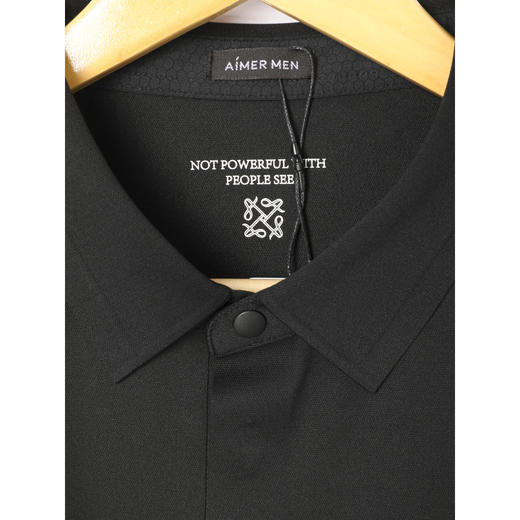 【10.31周年庆】 5楼爱慕先生25SS轻商旅翻领T翻领短袖NS81M131吊牌价980 商品图4