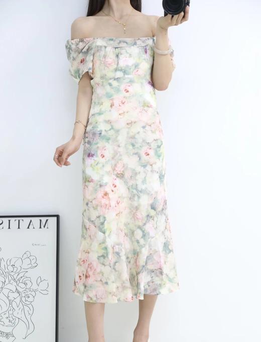 LPIUTY品牌直发！梦幻晕染印花仙女裙 C148269 商品图3