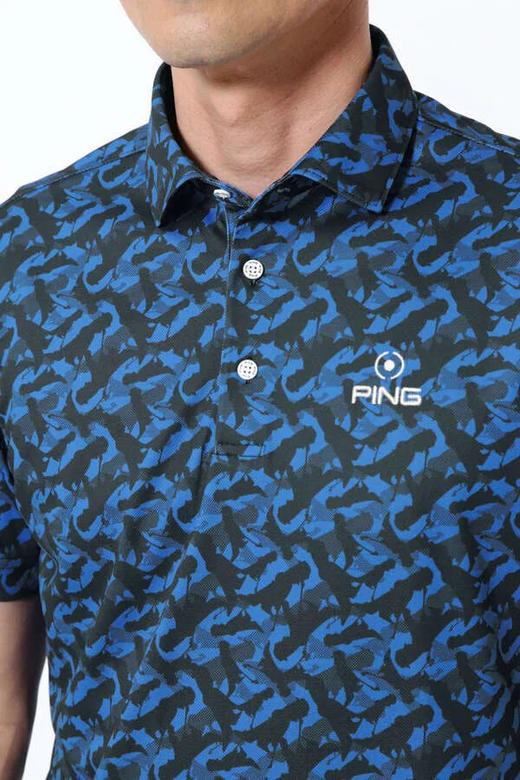 PING高尔夫Polo短袖 日本Kanoko面料防 晒速干 商品图8