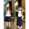 <曾小咸推荐>日系休闲长短款半身裙 商品缩略图1