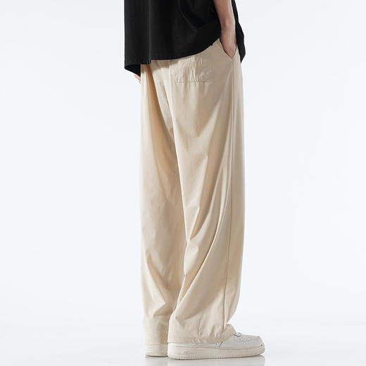 夏日男士凉感冰丝休闲裤  薄款凉感男士速干运动裤 商品图8