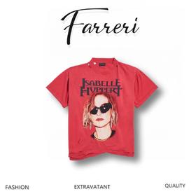 B家 多巴胺红人像短袖