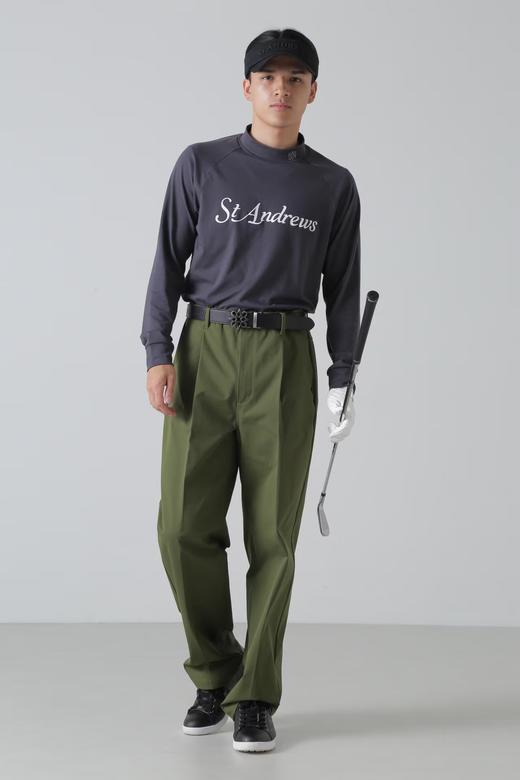 St ANDREWS 高尔夫男士 24秋季 弹性 吸汗半高领长袖 商品图13