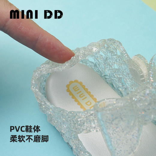 MINIDD童鞋可爱轻便女童鞋透气夏季沙滩鞋蝴蝶结凉鞋MNDD24-7 商品图3