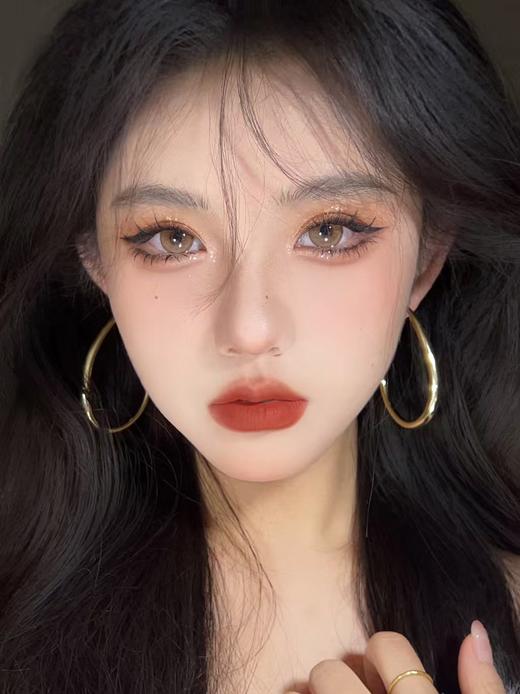 【半年抛大直径】onlycon-碎钻奶茶 棕-14.5mm【0-800度 无525/575】 商品图6