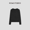 ROMI STUDIO“轻盈自在”弹力磨毛修身圆领居家长袖T恤 RW24WSD0786 商品缩略图4