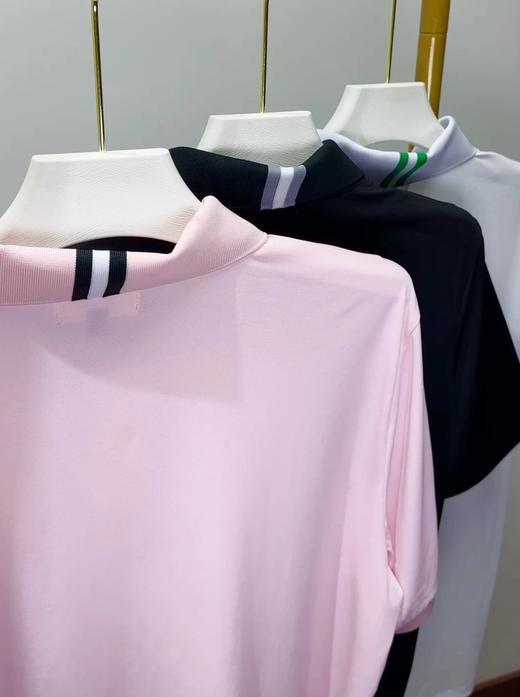 WAAC小恶魔高尔夫男士运动休闲服装24夏季薄款短袖翻领短袖T恤 商品图11