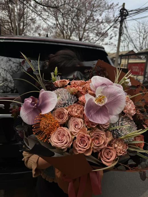 卡布奇诺玫瑰花束 商品图1