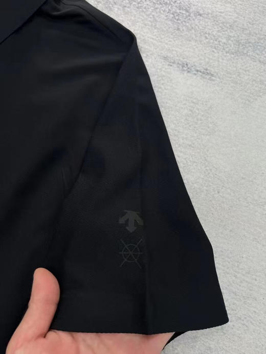 正品迪桑特高端黑标日常通勤男士polo衫，超声波压胶工艺，胸前暗扣处理 高端！尺码M-3XL 商品图10
