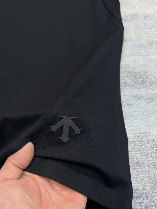正品迪桑特高端黑标日常通勤男士polo衫，超声波压胶工艺，胸前暗扣处理 高端！尺码M-3XL 商品图11