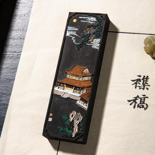 1985年上海墨厂制油烟101老墨（金坛县政府定版段玉裁组墨） 商品图7