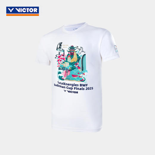 威克多胜利 中性款 苏迪曼系列 针织T恤 T-SC2501 商品图3