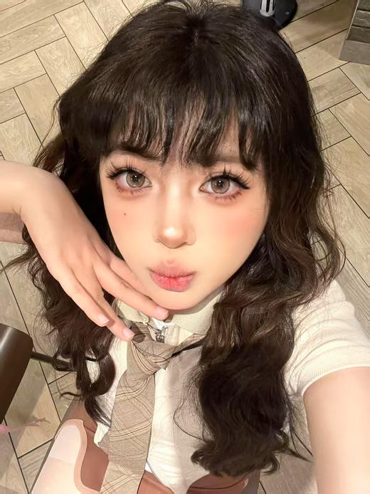 【半年抛大直径】onlycon-碎钻奶茶 棕-14.5mm【0-800度 无525/575】 商品图2