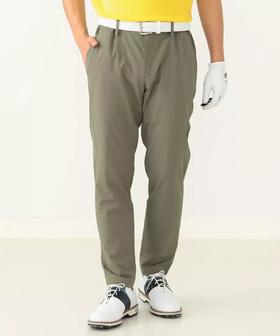 BEAMS高尔夫男士弹力松紧休闲长裤