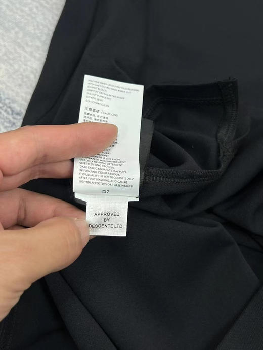 正品迪桑特高端黑标日常通勤男士polo衫，超声波压胶工艺，胸前暗扣处理 高端！尺码M-3XL 商品图13