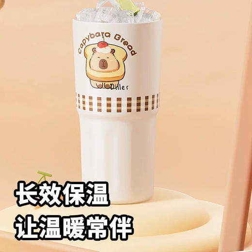 迪乐D9352卡皮巴拉保温杯600ml 商品图4