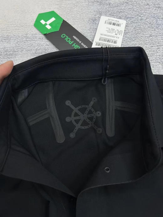 正品迪桑特高端黑标日常通勤男士polo衫，超声波压胶工艺，胸前暗扣处理 高端！尺码M-3XL 商品图7