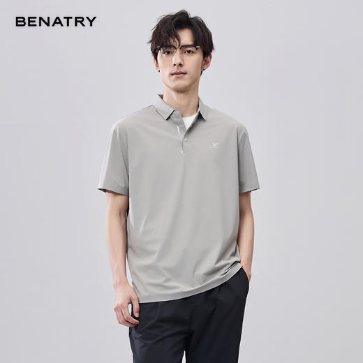 贝纳川夏季速干面料POLO ECF214103 商品图5