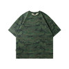 BJHG不计后果 迷彩短袖T恤男夏季潮美式复古仿麂皮绒高街痞帅体恤 商品缩略图4