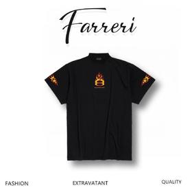 B家 火焰印花短袖