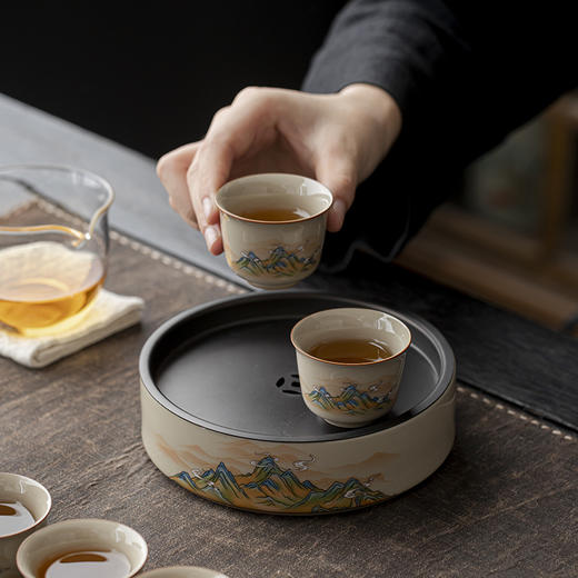 【茶具】千里江山茶具套装 商品图6