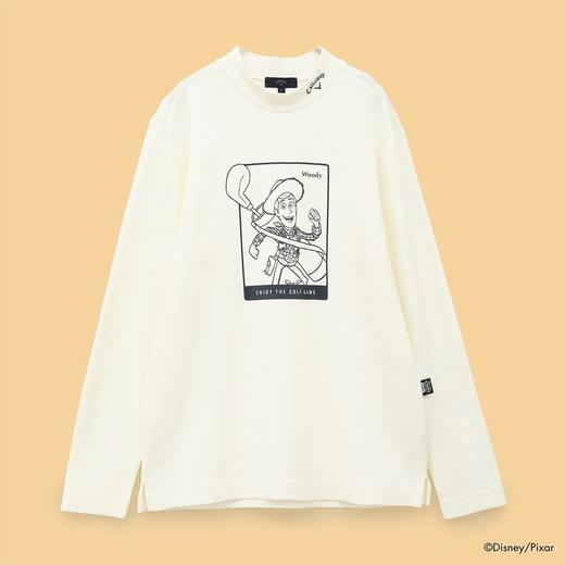 日本Callaway卡拉威高尔夫男士 玩具总动员系列24秋冬半高领弹力长袖T恤 商品图4