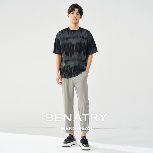 贝纳川夏季桑蚕丝休闲裤ECT232004 商品图6