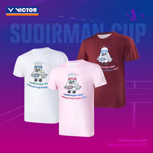 威克多胜利 中性款 苏迪曼系列 针织T恤 T-SC2504 商品图1