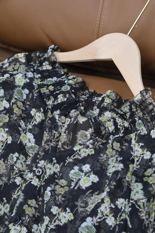 LPIUTY品牌直发！浪漫限定！桑蚕丝碎花连衣裙 C1225033 商品图9