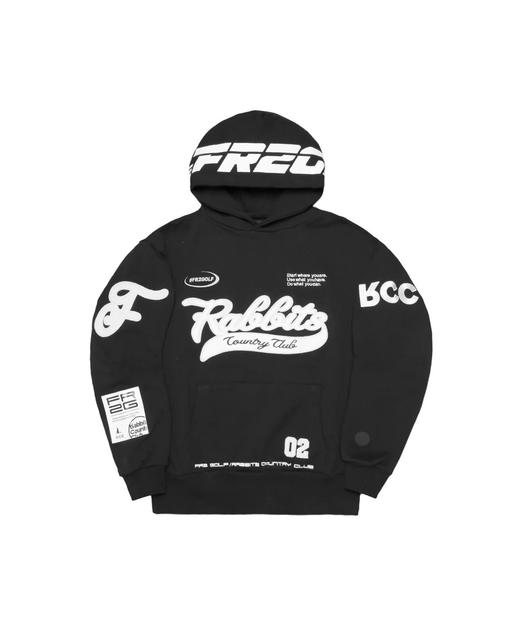 日系潮牌#FR2 GOLF高尔夫情侣款 宽松舒适百搭徽标运动长袖连帽衫 商品图2