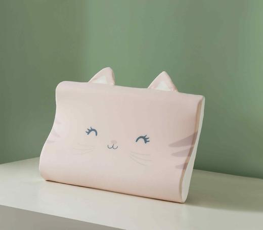 【6F】梦洁宝贝3D水洗硅胶枕：小猫杰西 商品图0